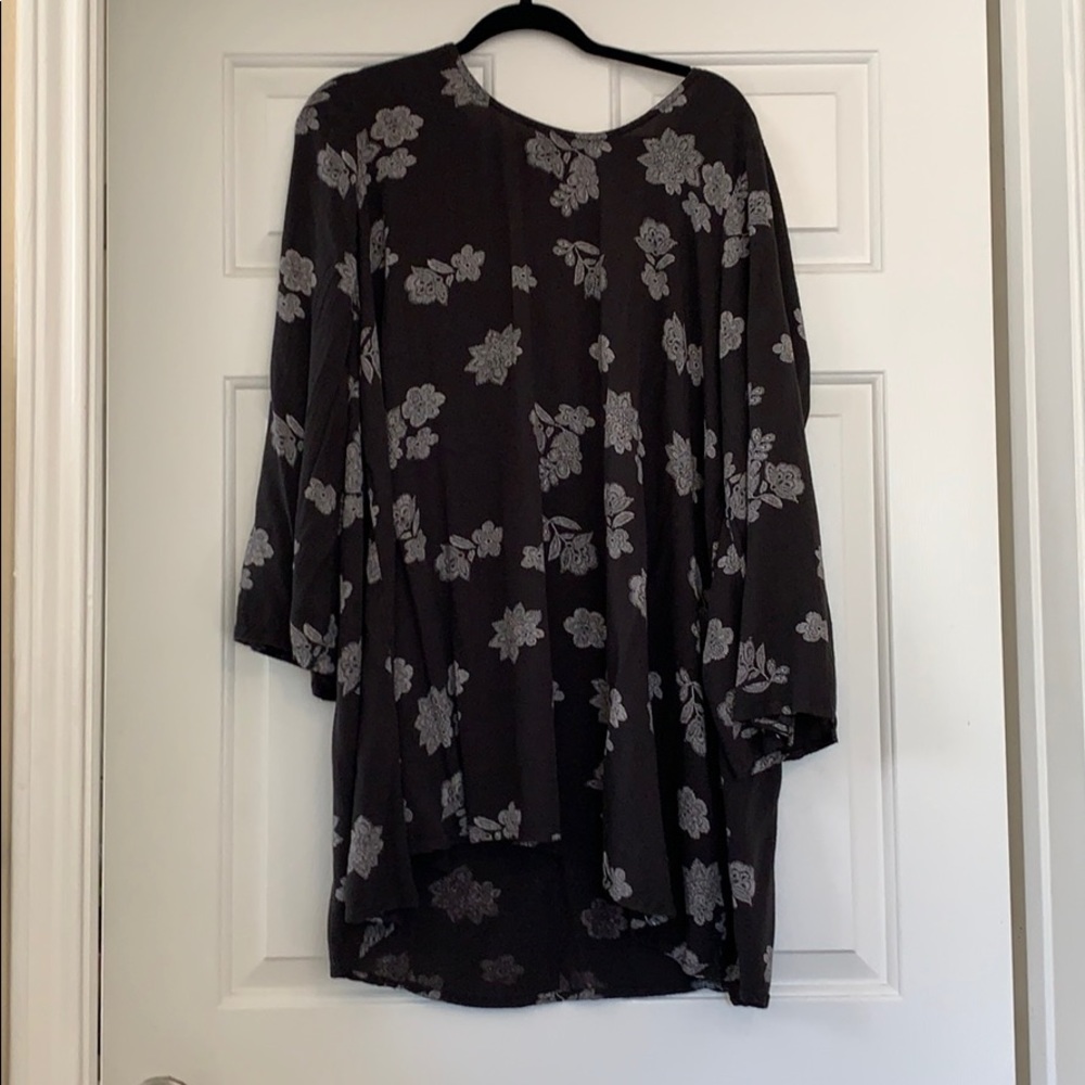 Casual Loose Fitting Long Sleeve Dress